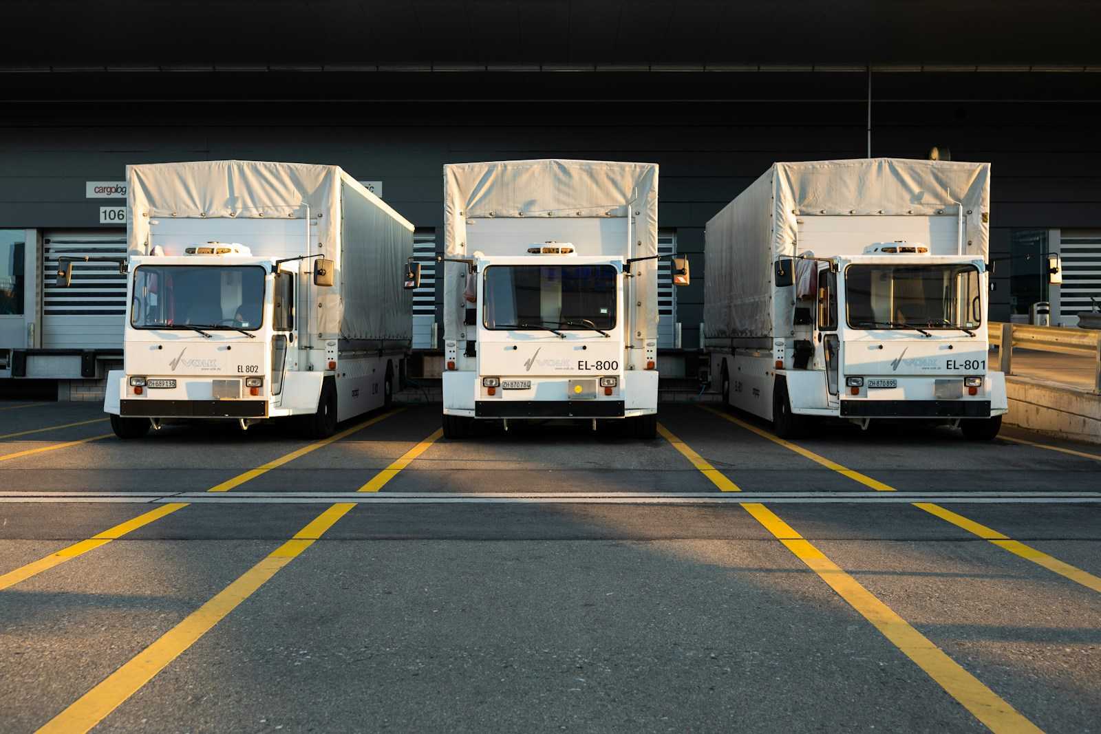 white and brown rv trailer, commercial auto
